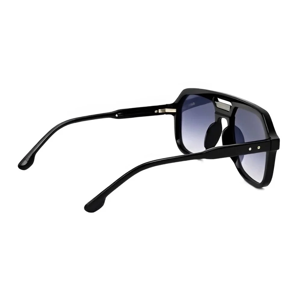 Mens Oversized Square Hip Hop Sunglasses Black Frame Gradient Lens‎ Lentes Gafas